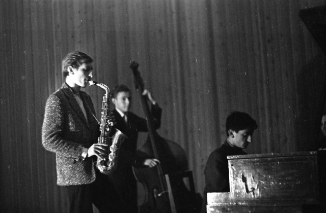 Remigijus Pilypaitis (ts), Gregory Talas (db), Viačeslavas Ganelinas (p), 1965