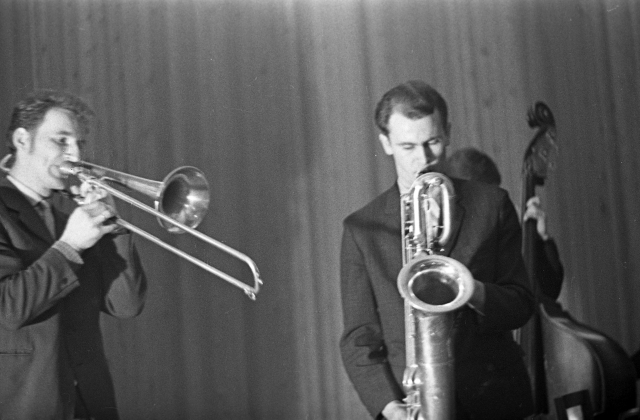 Broliai Eduardas (tb) ir Jonas (ts) Sadauskai, 1963
