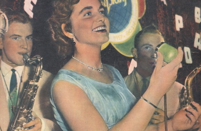 Žurnalo „Jaunimo gretos“ viršelis, 1958 