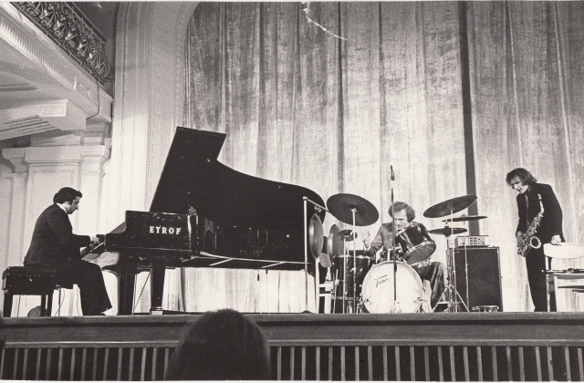 Koncertas Lietuvos valstybinėje filharmonijoje, Vilnius, 1977. Grigorijaus Talo nuotrauka