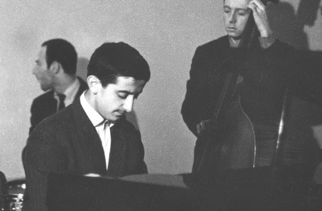Viačeslavo Ganelino trio: Viačeslavas Ganelinas, Juozas Rumelaitis, Aleksandras Melnikas, 1967. Algimanto Kunčiaus nuotrauka
