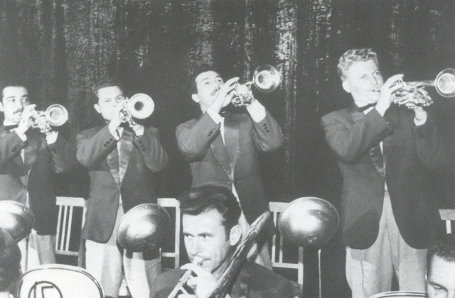 Lietuvos estradinis orkestras, trimitų grupė, 1960–1961
 