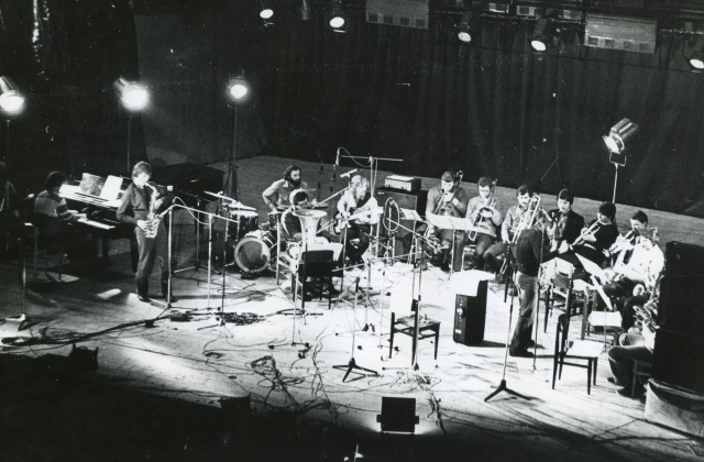 The Orchestra, 1984.
 Photograph by Albertas Švenčionis