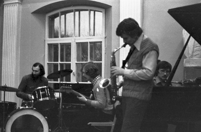 Koncertas Vilniaus dailės institute,1982. 
Daivos Balčytienės nuotrauka