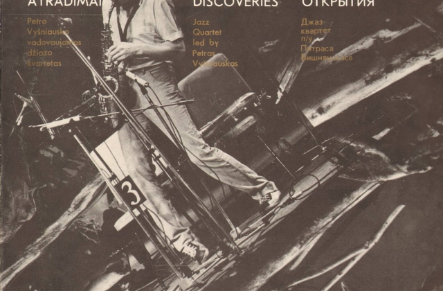 Albumo „Ieškojimai ir atradimai“ viršelis, 1984. 
Dailininkas Saulius Chlebinskas